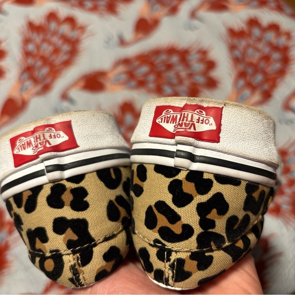 Vans Tan Leopard Slip-On - Picture 4 of 8